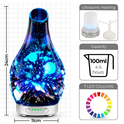 Desire Galaxy Colour Changing Aroma Humidifier-5010792479422-Bargainia.com