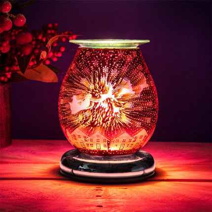 Desire Aroma Lamp - Santa's Sleigh - Red-5010792525228-Bargainia.com