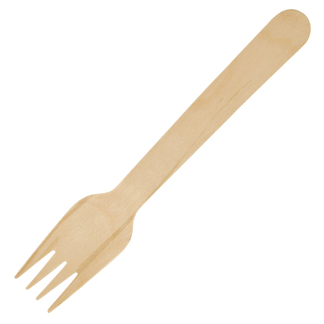 Wooden Fork - Pack of 100-Bargainia.com