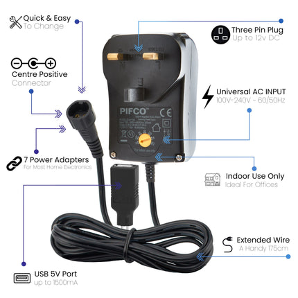 ACDC power supply multi adapter parts breakdown