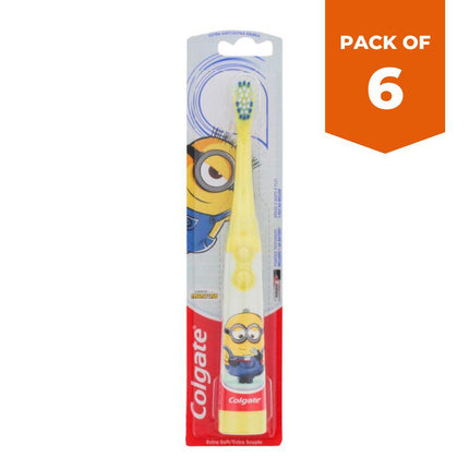 Colgate Battery-Powered Minions Toothbrush-Bargainia.com