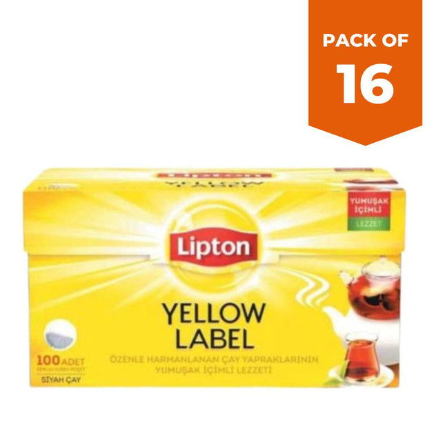 Lipton Yellow Label Teapot Bags - 100pk-8690639001299-Bargainia.com
