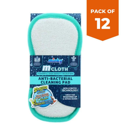 Minky M Cloth Anti-Bacterial Cleaning Pad-Bargainia.com