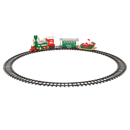 Musical Christmas Train Set - 260cm-0-Bargainia.com