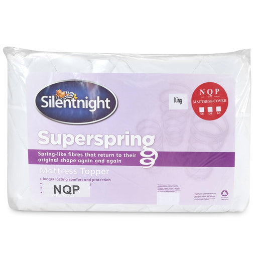 Silentnight Superspring Mattress Topper - King-5012701350112-Bargainia.com