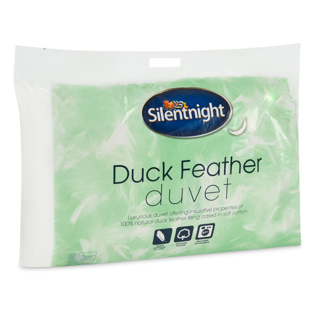Silentnight Duck Feather 10.5 Tog Duvet - Super King-5012701419680-Bargainia.com