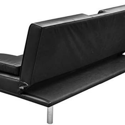 The 'Manhattan' Sofa Bed - Black Bargainia.com.