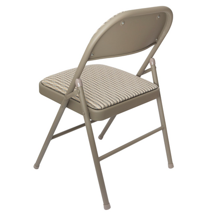 Folding Fabric Office Chair - Grey bargainia.com.