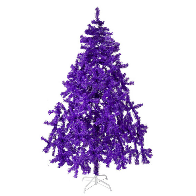 Purple Artificial Fir Christmas Tree | Various Sizes Available-Bargainia.com