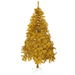 Gold Artificial Fir Christmas Tree | Various Sizes Available-Bargainia.com
