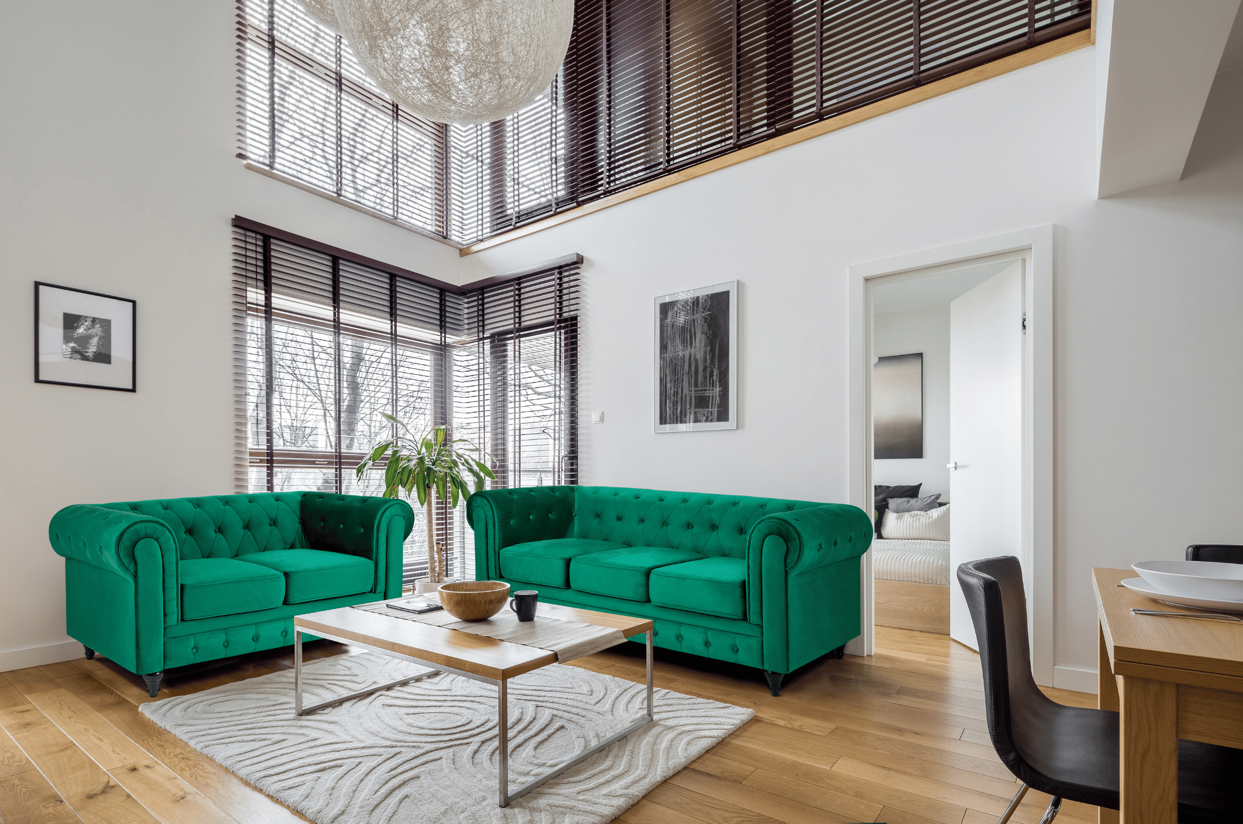 Jade online green couch