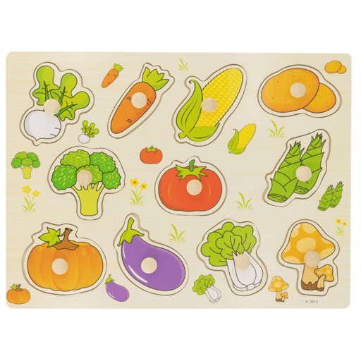 A4 Wooden Vegetable Jigsaw Puzzle 5060269268349 Bargainia