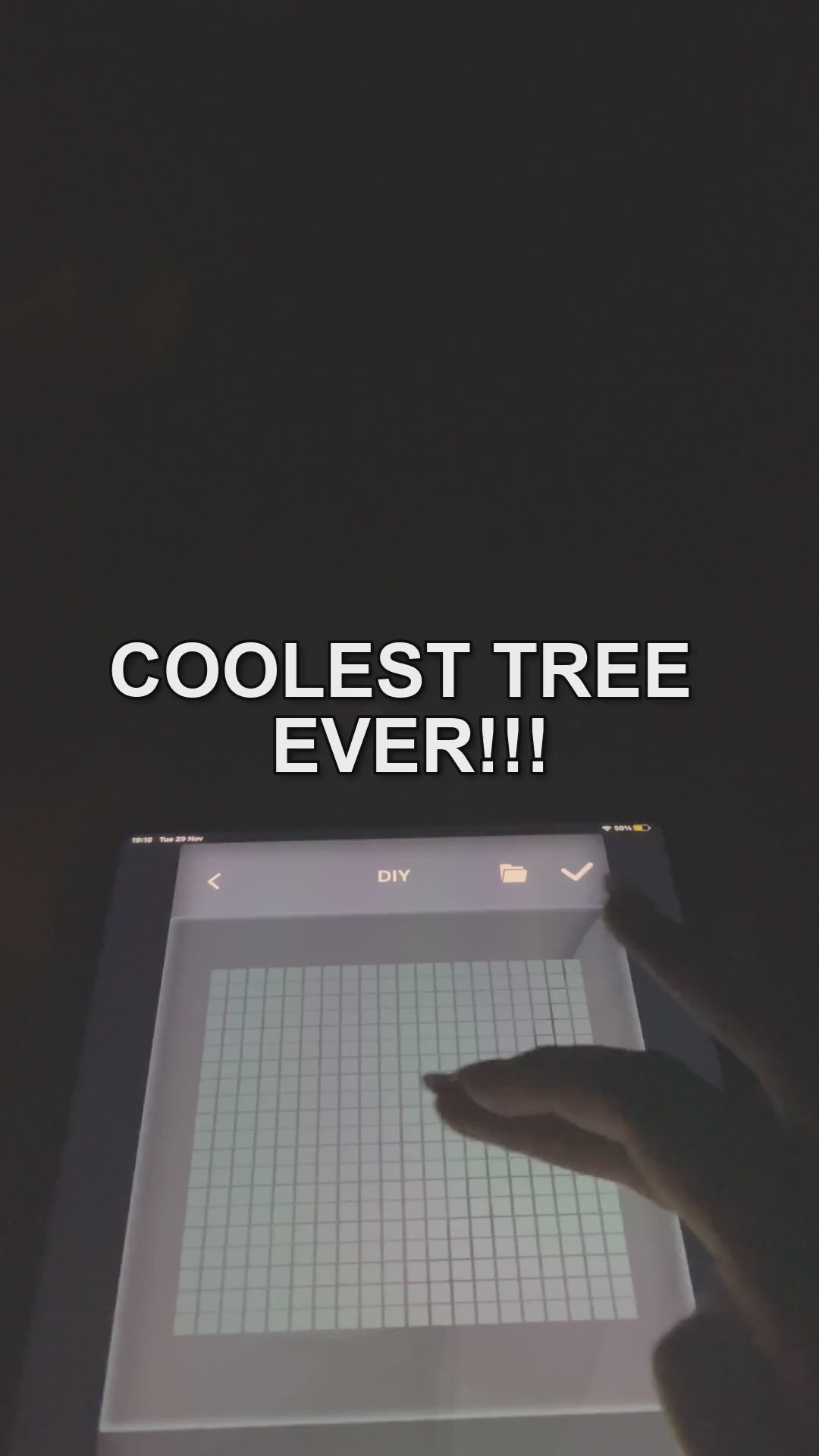 Load video: Christmas Tree 6ft Pop Up Smart LED Tree Trees Clearance