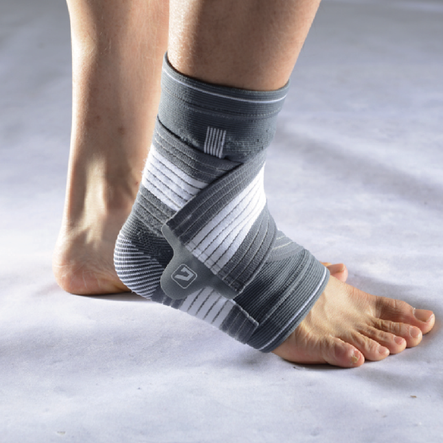 Grey Sports Ankle Support | S/M | bargainia.com-6951376182309-Bargainia.com