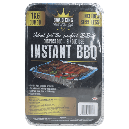 Bar-B-King Instant BBQ With Steel Legs - Large-5050565507884-Bargainia.com