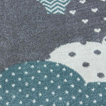 Blue and Grey Clouds Kids Rug - Bambi - Bargainia.com - 