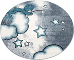 Blue Baby Bear Stars Rug - Kids - Bargainia.com - 