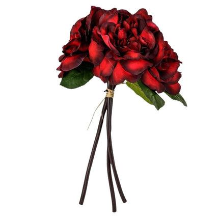 Bouquet of Faux Wild Roses - 34cm 8716109143228 only5pounds-com