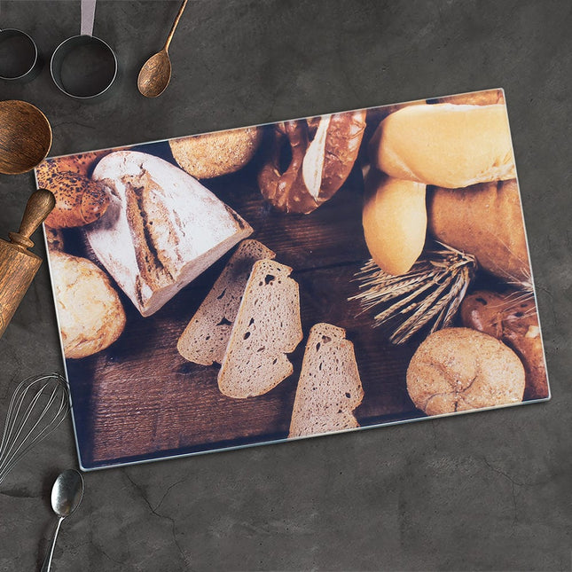 Bread Cutting Board - 30x20cm 5010792492643 Bargainia-com