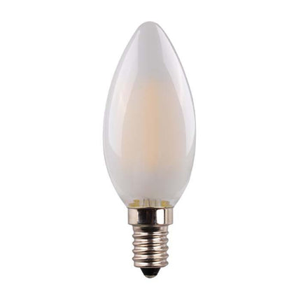 E14 LED Candle Lightbulb - 2700k - 4.5W/40W - Pack of 3-4260644160195M-Bargainia.com
