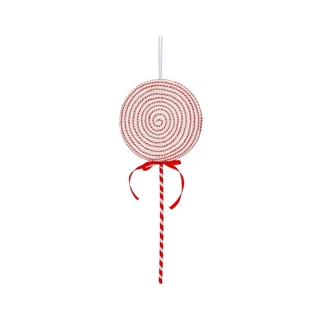 Candy Cane - Lollipop Christmas Decoration - 49cm - Assorted Colours 5050570000000 only5pounds-com