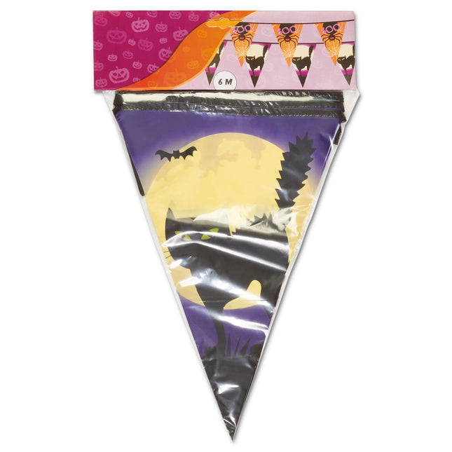 Cat Halloween Bunting - 6M 8712026271204 only5pounds-com