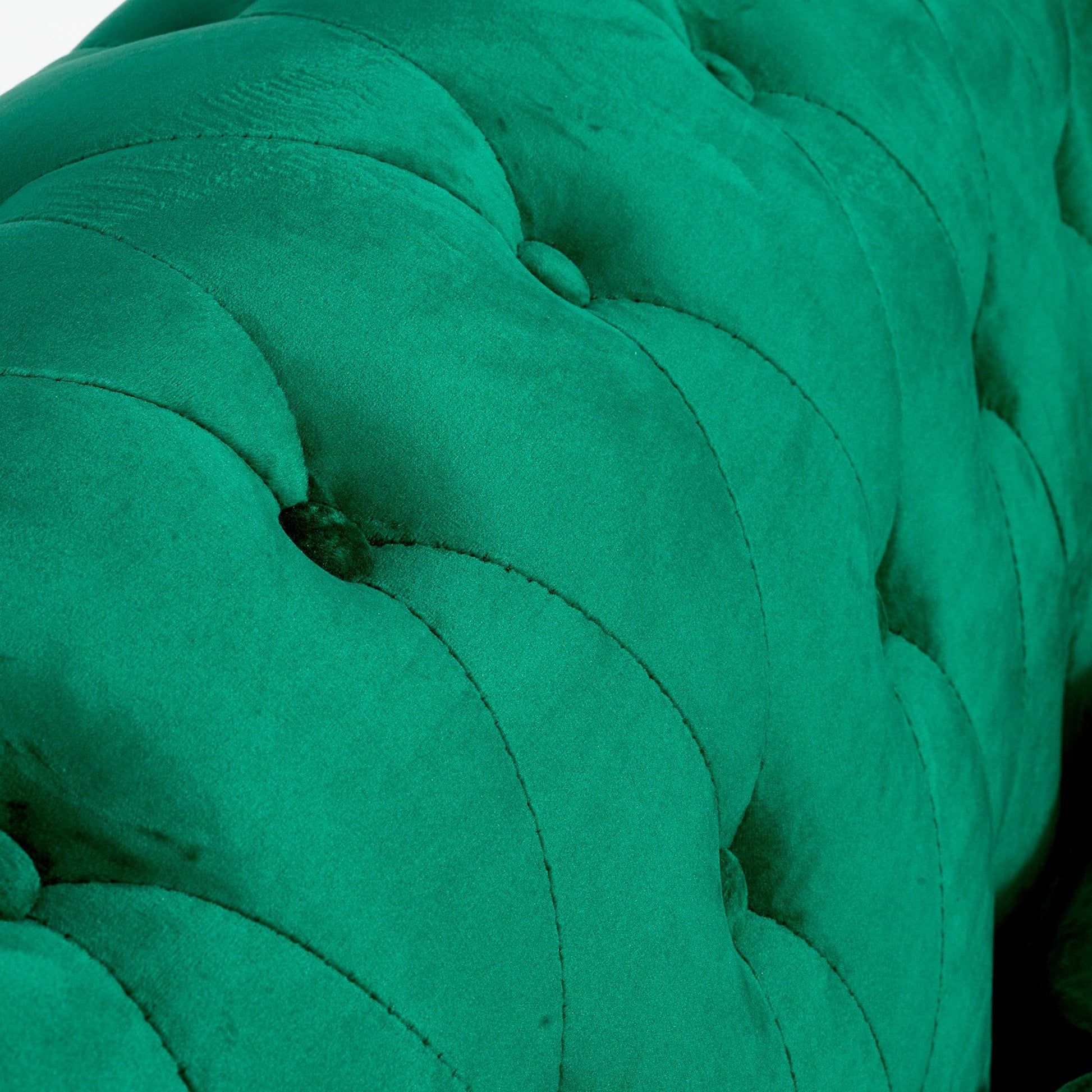 Chesterfield Sofa Suite - Jade Green Velvet Furniture Bargainia