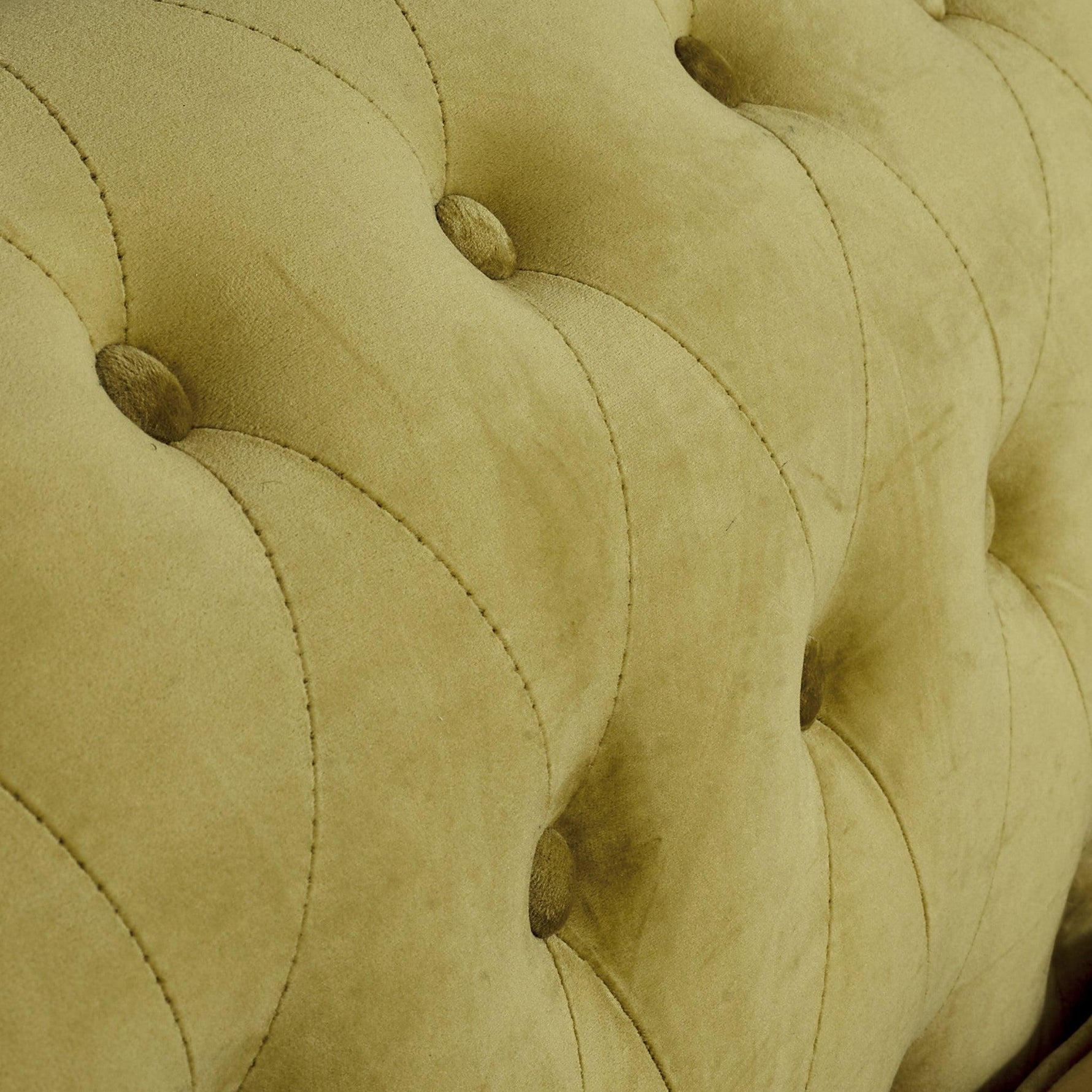 Chesterfield Sofa Suite - Olive Gold Velvet - Bargainia.com - 