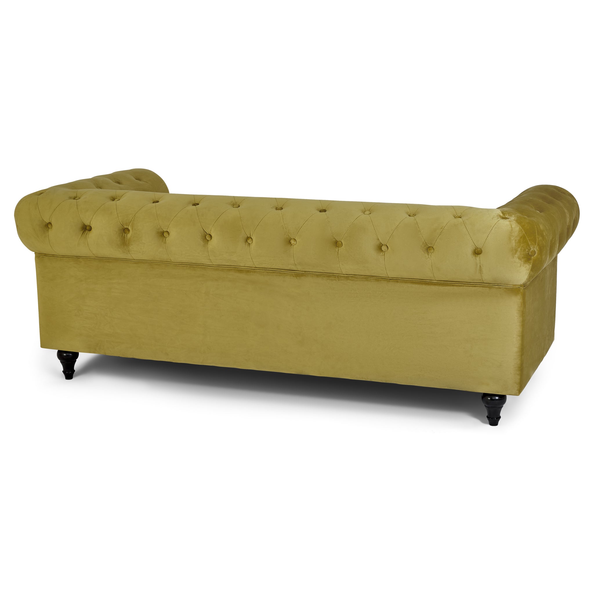 Chesterfield Sofa Suite - Olive Gold Velvet Furniture Bargainia