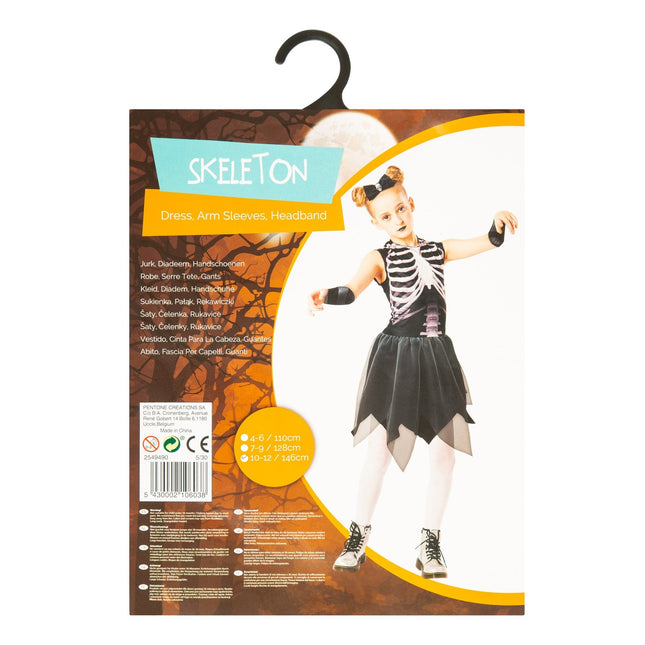 Children's Skeleton Halloween Costume - 10-12 Years 5430002106038