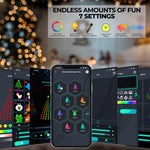 6ft Smart LED Pop - Up Christmas Tree: App & Remote Controlled - Bargainia.com - 