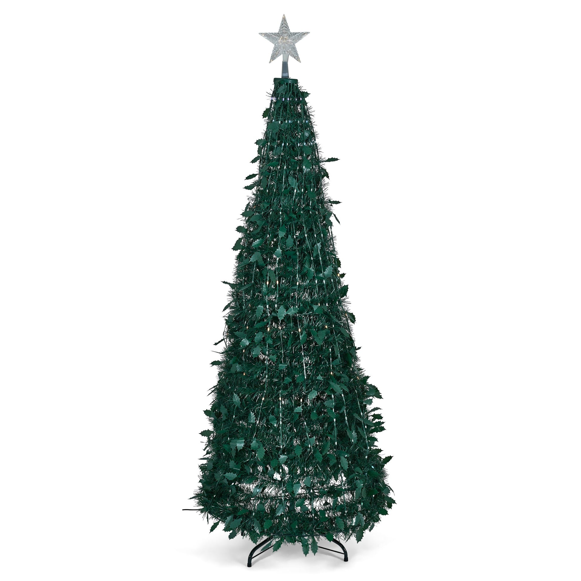 Christmas Tree 6ft Pop Up Smart LED Tree Trees Clearance