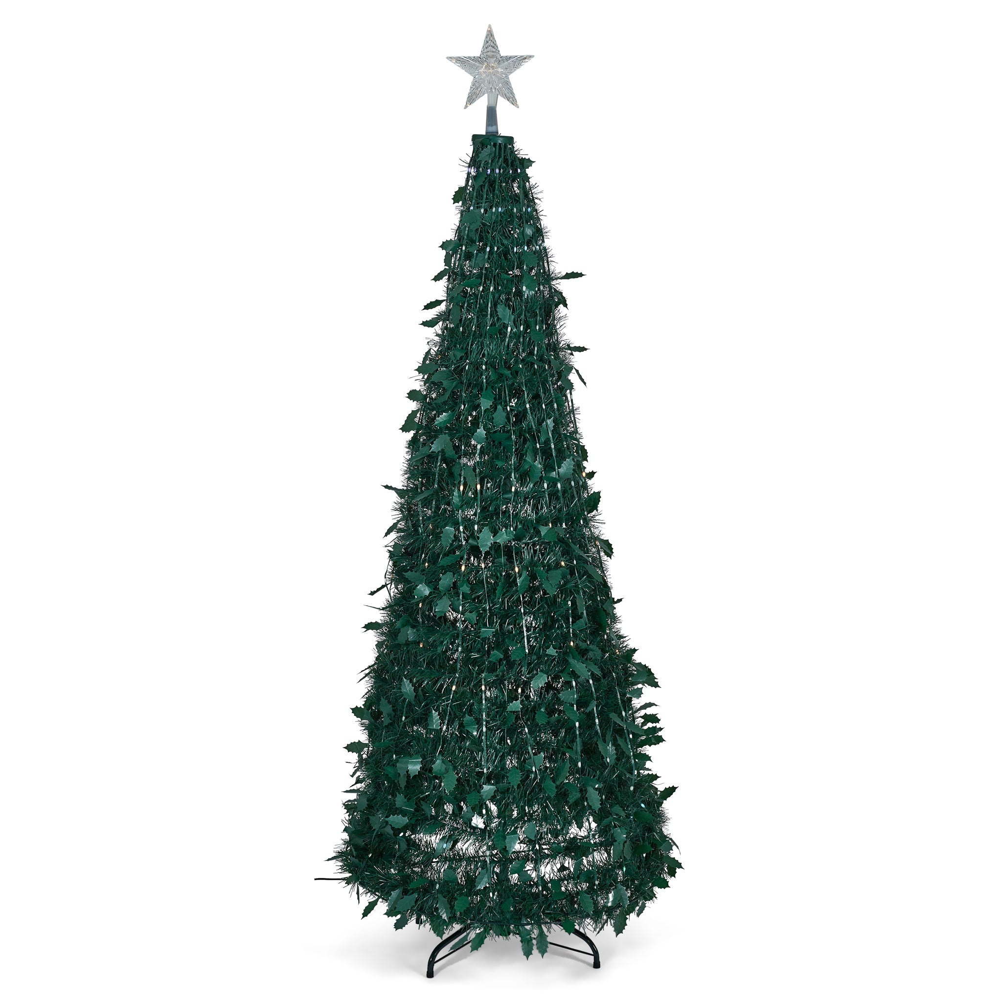 Christmas Tree 6ft Pop Up Smart LED Tree Trees Clearance