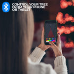 6ft Smart LED Pop - Up Christmas Tree: App & Remote Controlled - Bargainia.com - 