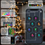 6ft Smart LED Pop - Up Christmas Tree: App & Remote Controlled - Bargainia.com - 
