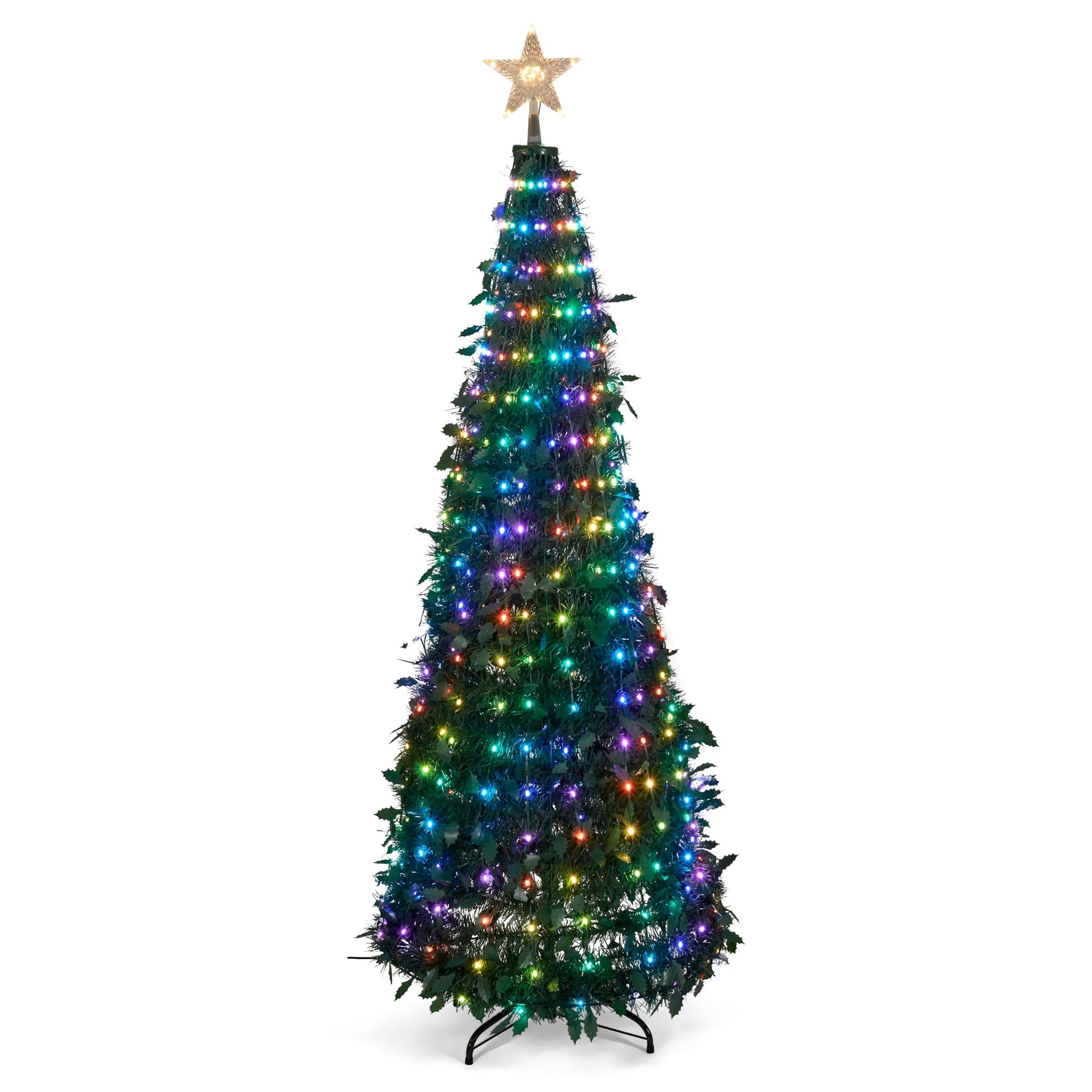 6ft Smart LED Pop - Up Christmas Tree: App & Remote Controlled - Bargainia.com - 