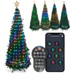 6ft Smart LED Pop - Up Christmas Tree: App & Remote Controlled - Bargainia.com - 