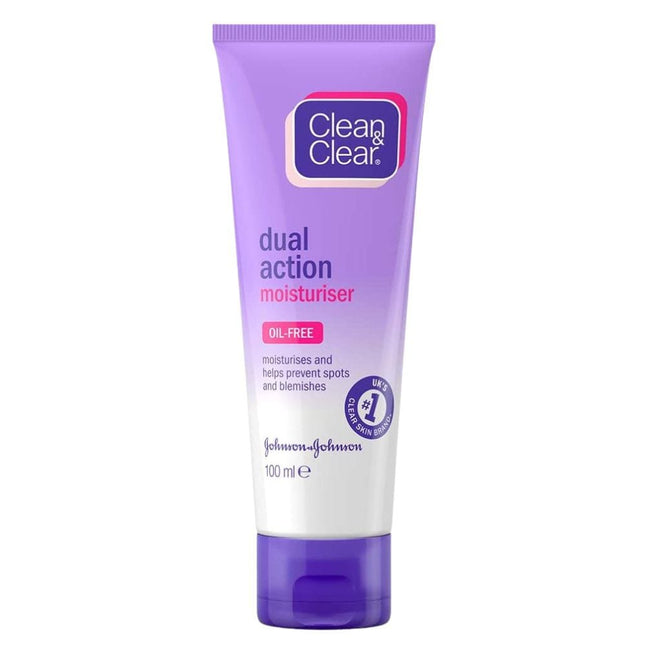 Clean & Clear Dual Action Moisturiser Cream 5000207007159 only5pounds-com