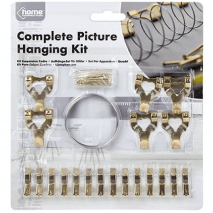 Complete Picture Hanging Kit - 24pcs 5050565474889 only5pounds-com