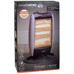 Daewoo 1200W Halogen Heater - Bargainia.com - 