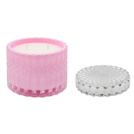 Desire Peony Blush Soy Candle Jar - 10 x 10cm 5010792482729 only5pounds-com