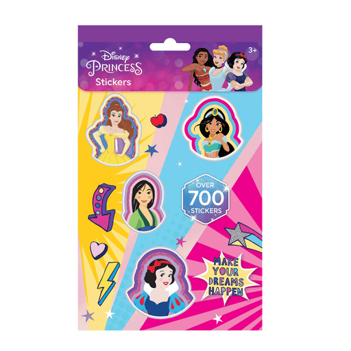 Disney Princess Set 700 Stickers - 9 Sheets 5012128565137 only5pounds-com