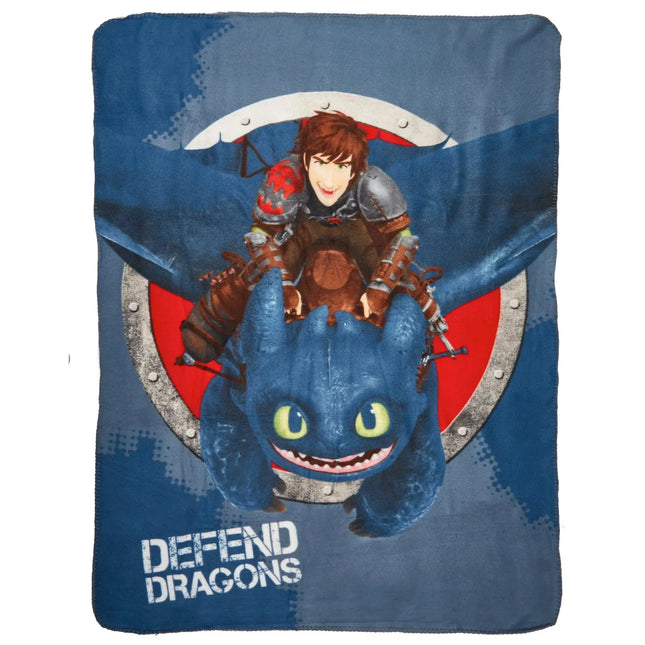 How To Train Your Dragon 2 Blanket - 110x140cm-3272760450730-Bargainia.com