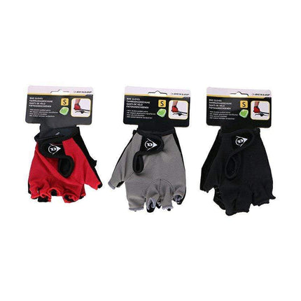 Dunlop Cycling Gloves - Assorted Colours - Size Small-Bargainia.com