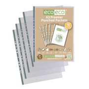 Eco Eco A3 Premier Punched Pockets Clearance