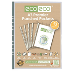 Eco Eco A3 Premier Punched Pockets - Bargainia.com - 