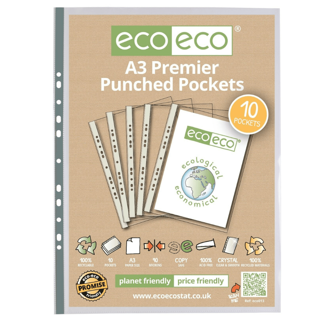 Eco Eco A3 Premier Punched Pockets Clearance