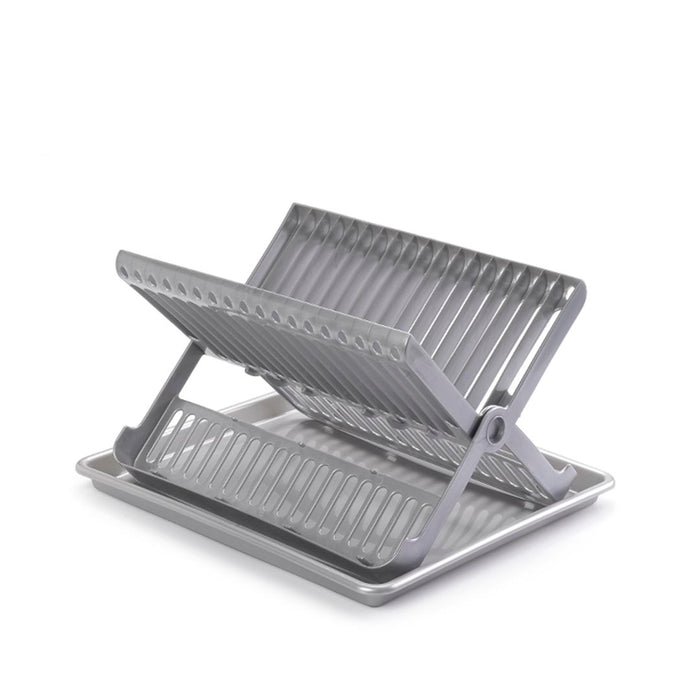 Dish Drainer With Tray And Drip Tray - Assorted Colours-8414926200703-Bargainia.com