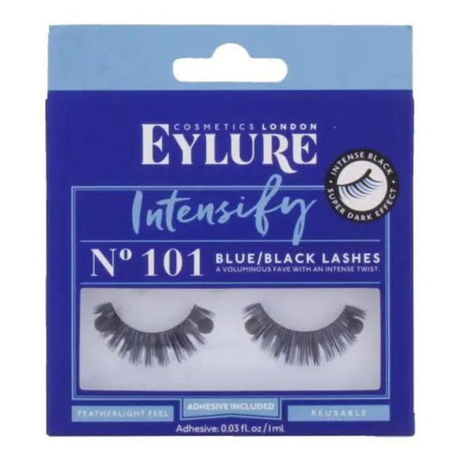 Eylure Intensify Blue/Black Strip Lashes 5011522139500 only5pounds-com