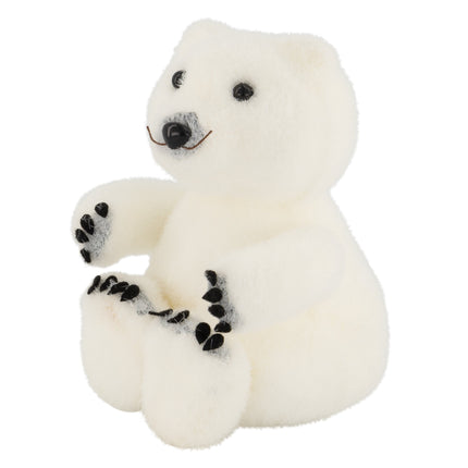 Foam Glitter Polar Bear 17 cm - Assorted 8719987767180 only5pounds-com